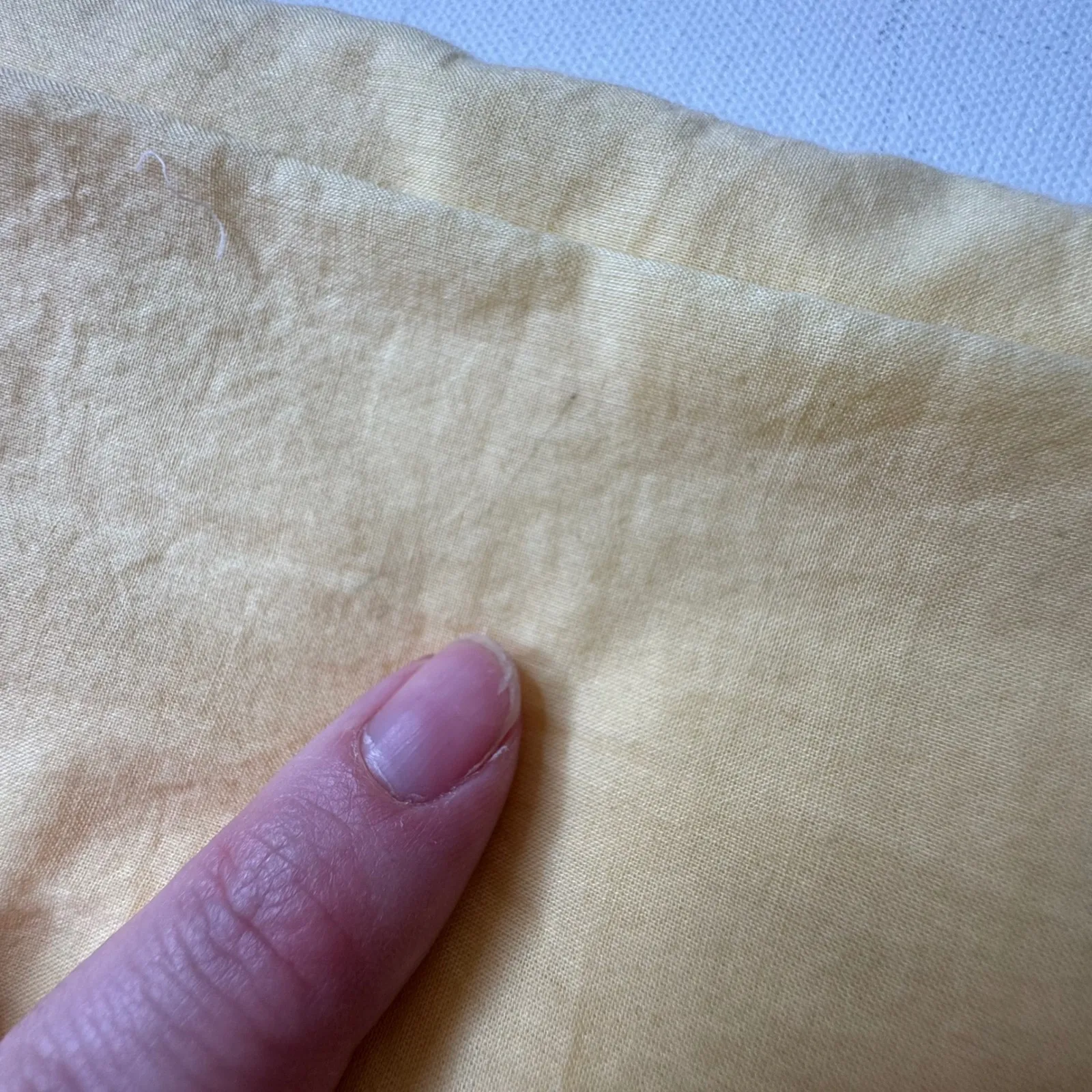 Chicos Embroidered Sequin Button Up Shirt Sz 1 (M) Butter Yellow Coastal Cowgirl - Image 5