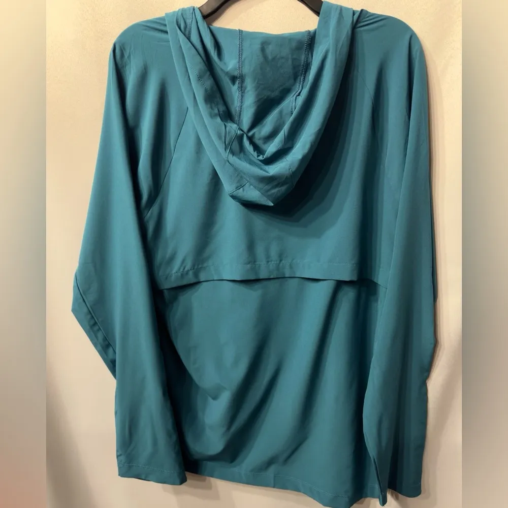 Realtree Women’s Pullover Jacket for Fishing 1/4 Zip Lightweight in Blue Coral M - Image 8