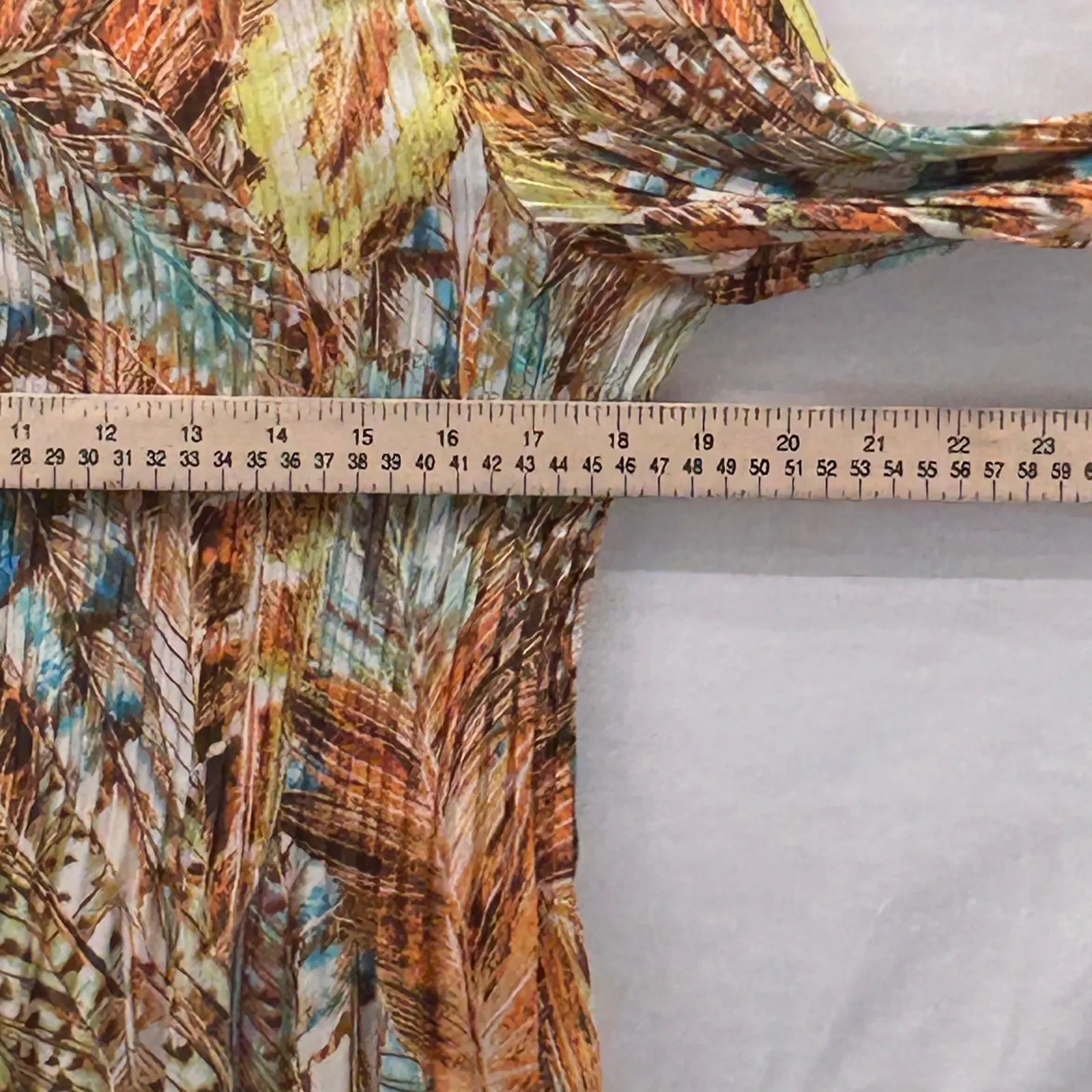 Boho Tunic Top Large Feather Festival Hipster Hippie Summer‎ Concert Tie Front - Image 13