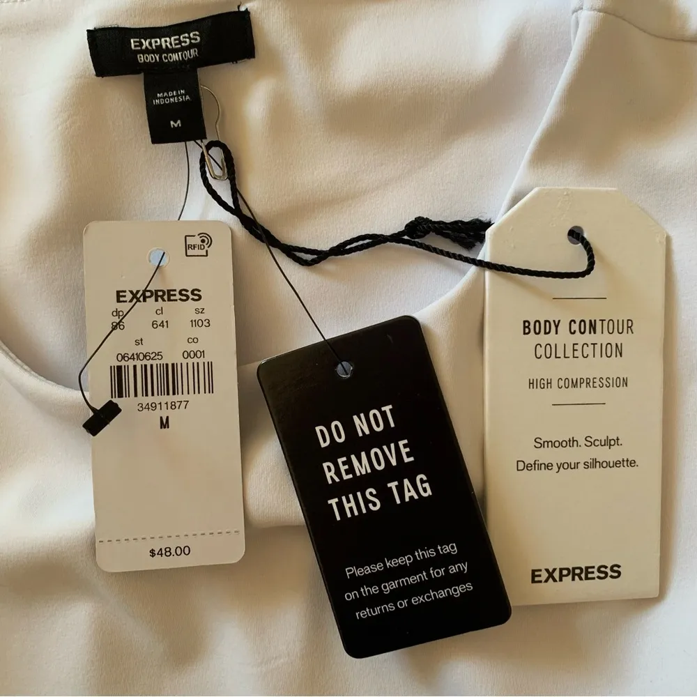 Express Body Contour High Compression High Neck Bodysuit - Image 7