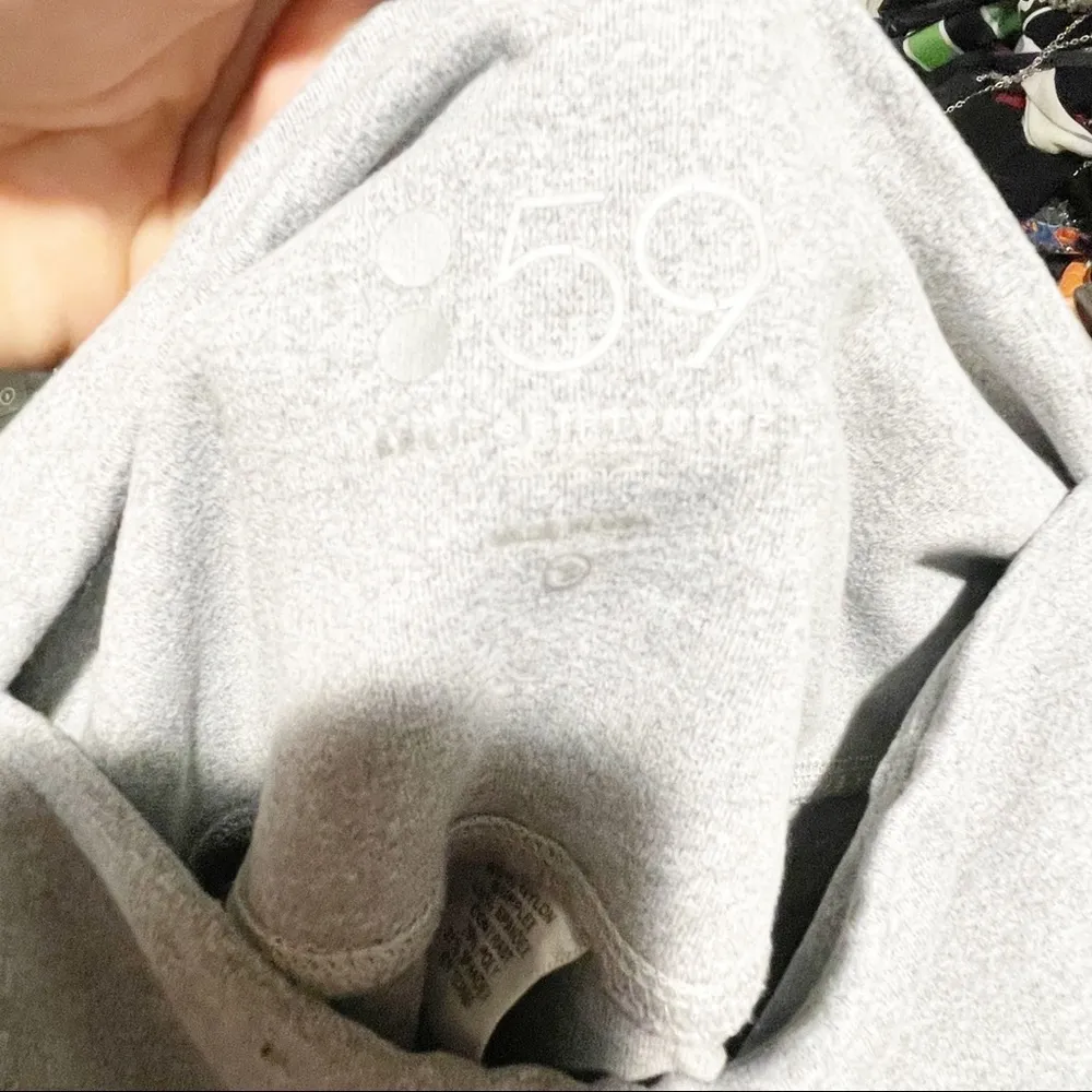 Split 59 Size Small Grey Colorblock Pink Mesh Athletic Leggings - Image 3