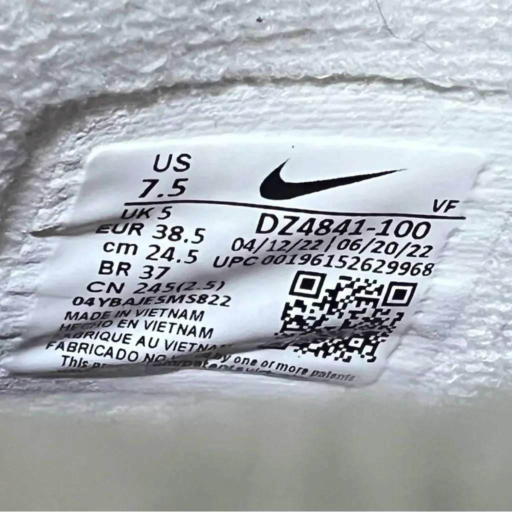 Nike Air Force 1 Mid Tunnel Walk Pink Animal Print Women’s Size 7.5 US - Image 14