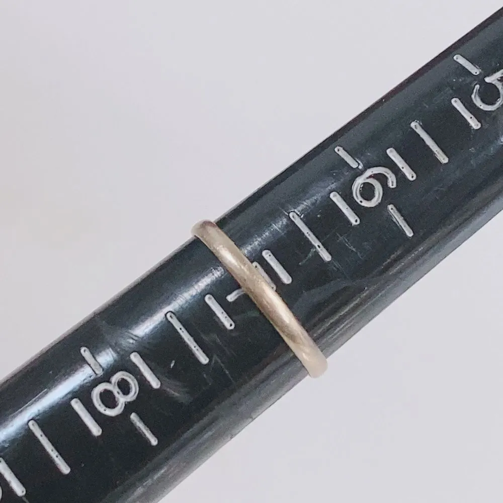 10K RMI Thin Wedding Band Yellow Gold Ring Sz 7 - Image 4