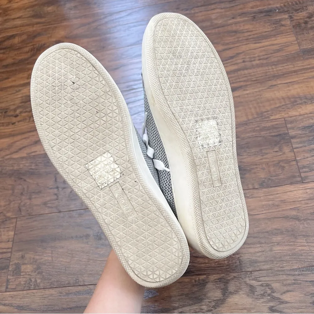 Steve Madden • Bardo Sneaker grey knit platform chunky flatform lace up - Image 11