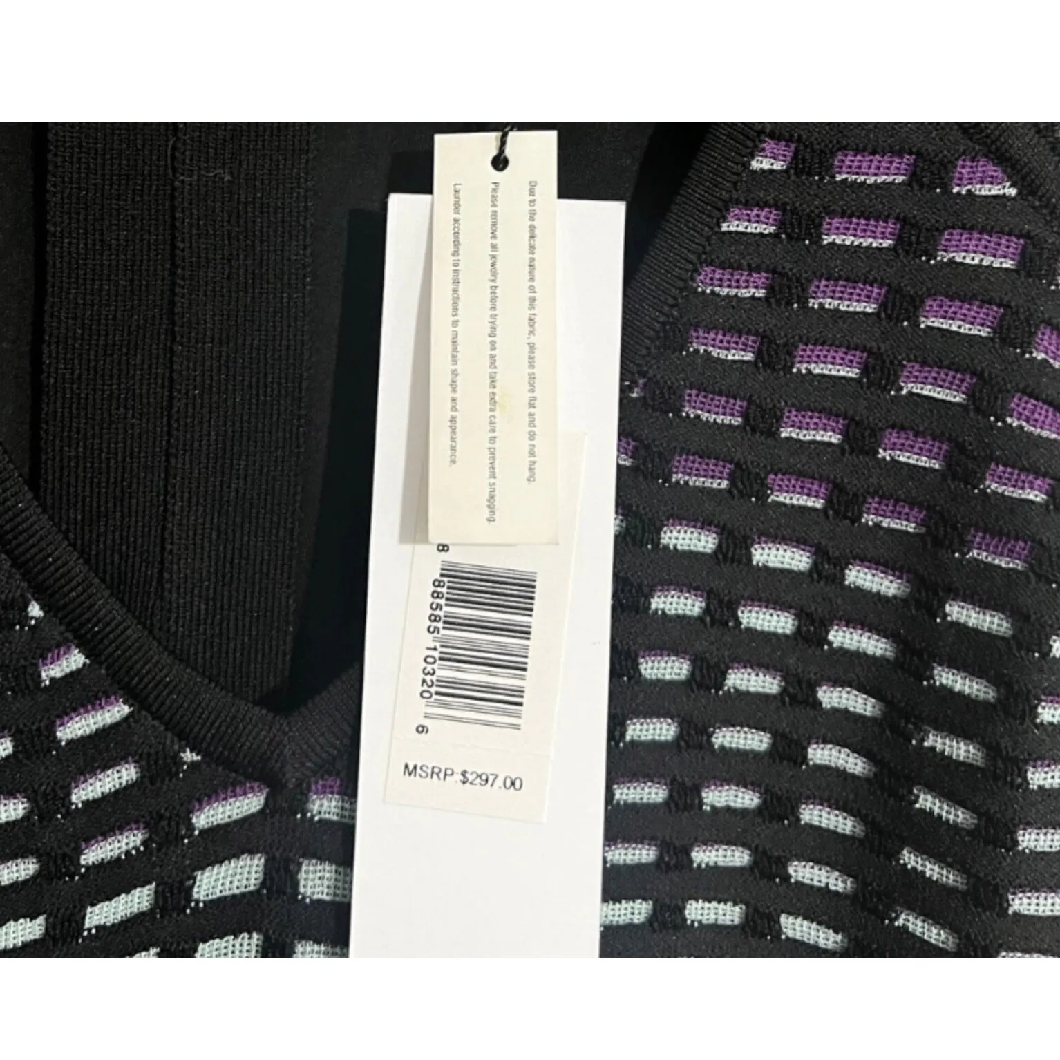 Parker Lorraine Knit Fit And Flare Dress Size M Nwt - Image 3