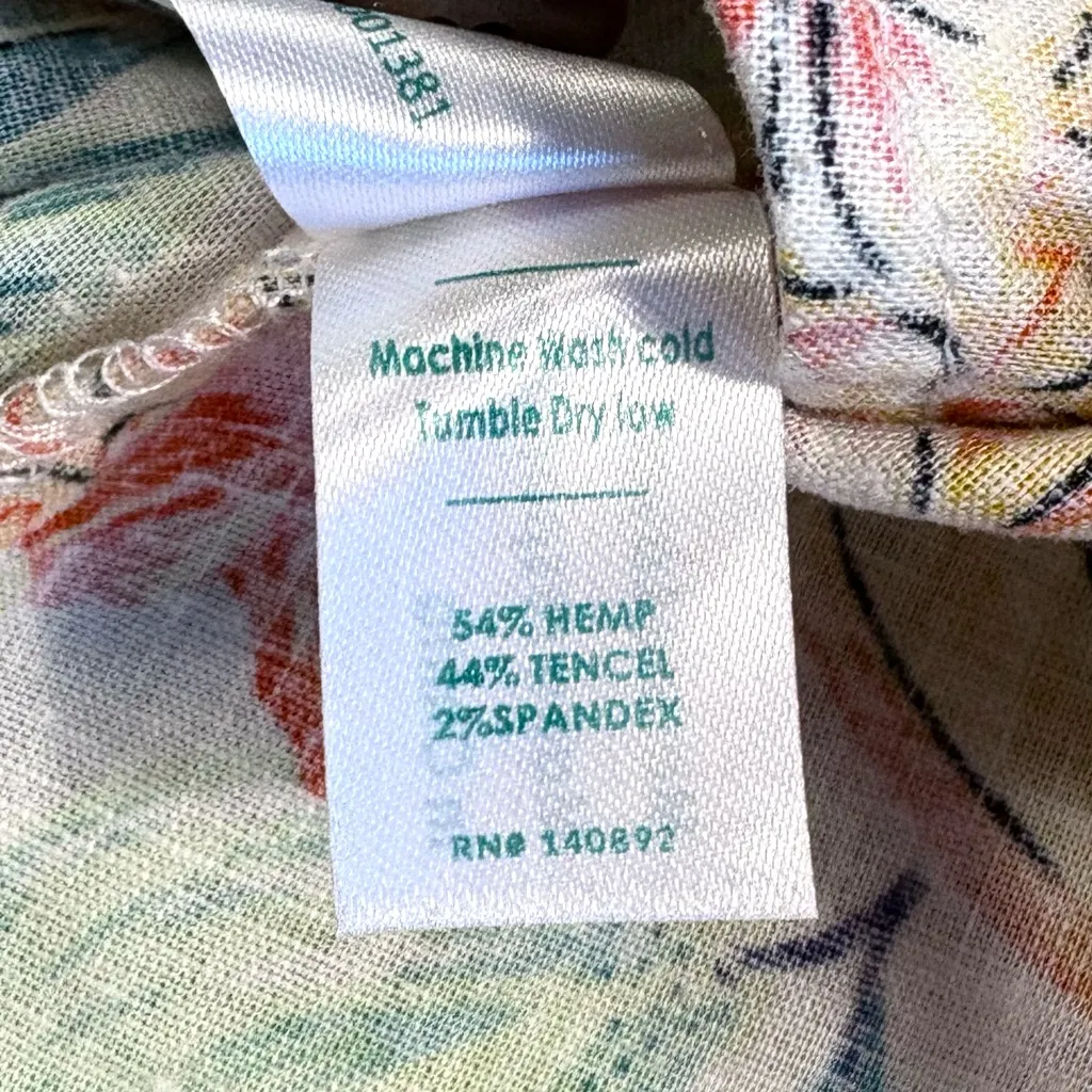 Marine Layer Camila Floral Romper in White Fruit Print Medium - Image 15