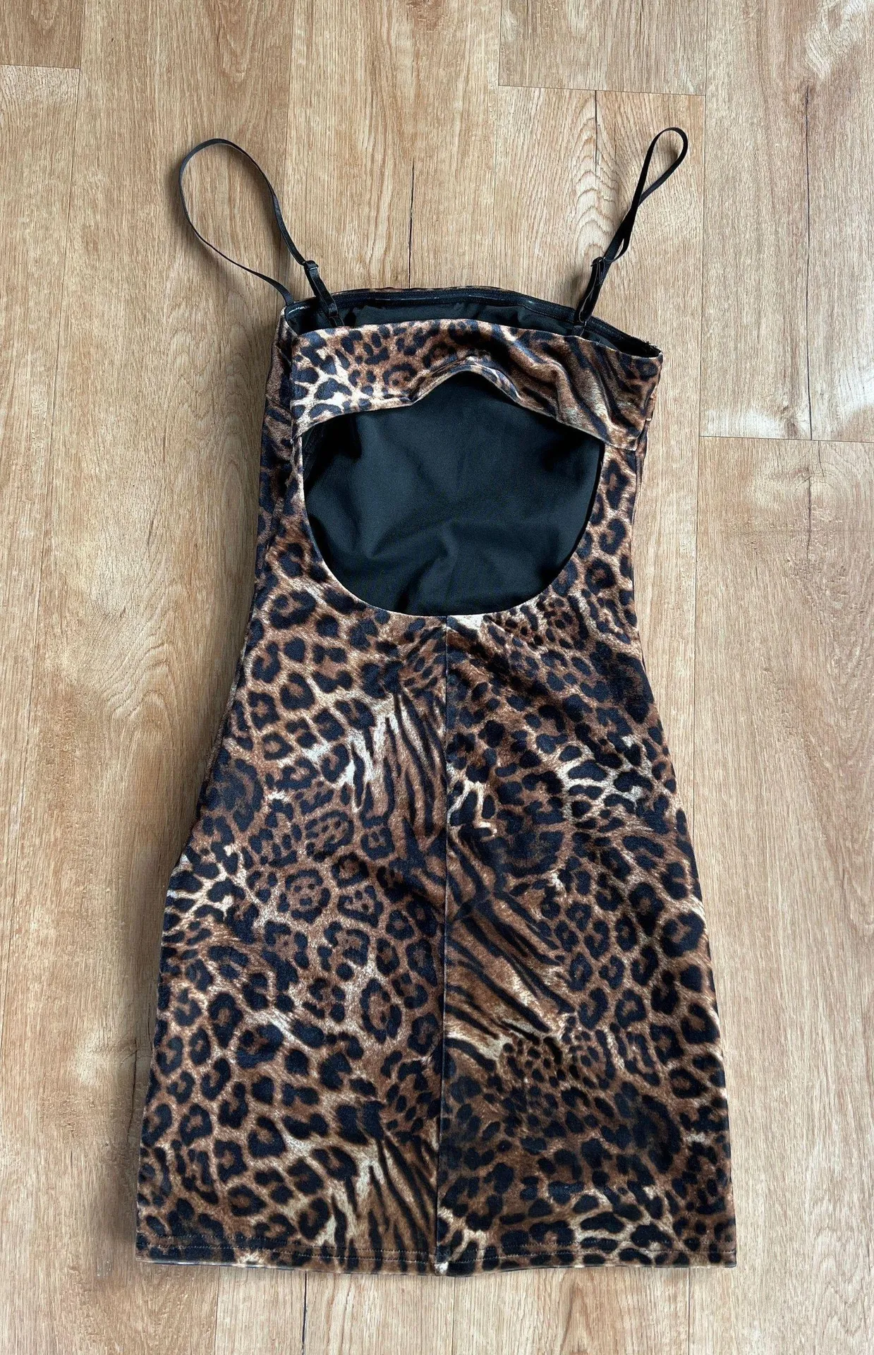 Leopord Mini Dress (xs) - Image 4