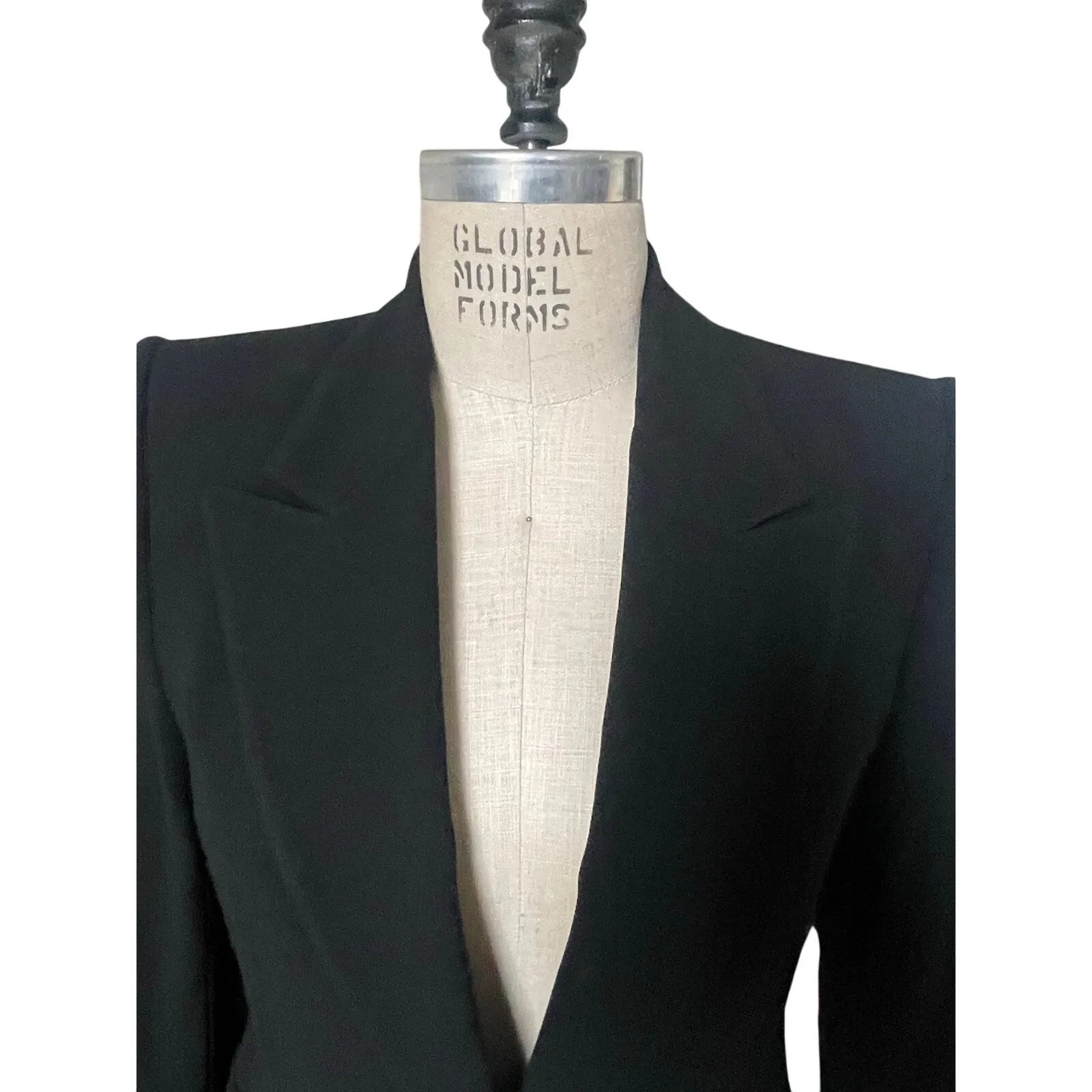 Isaac Mizrahi Collection Tailored Single Breasted Italian Wool Blazer Size 6 - Image 5