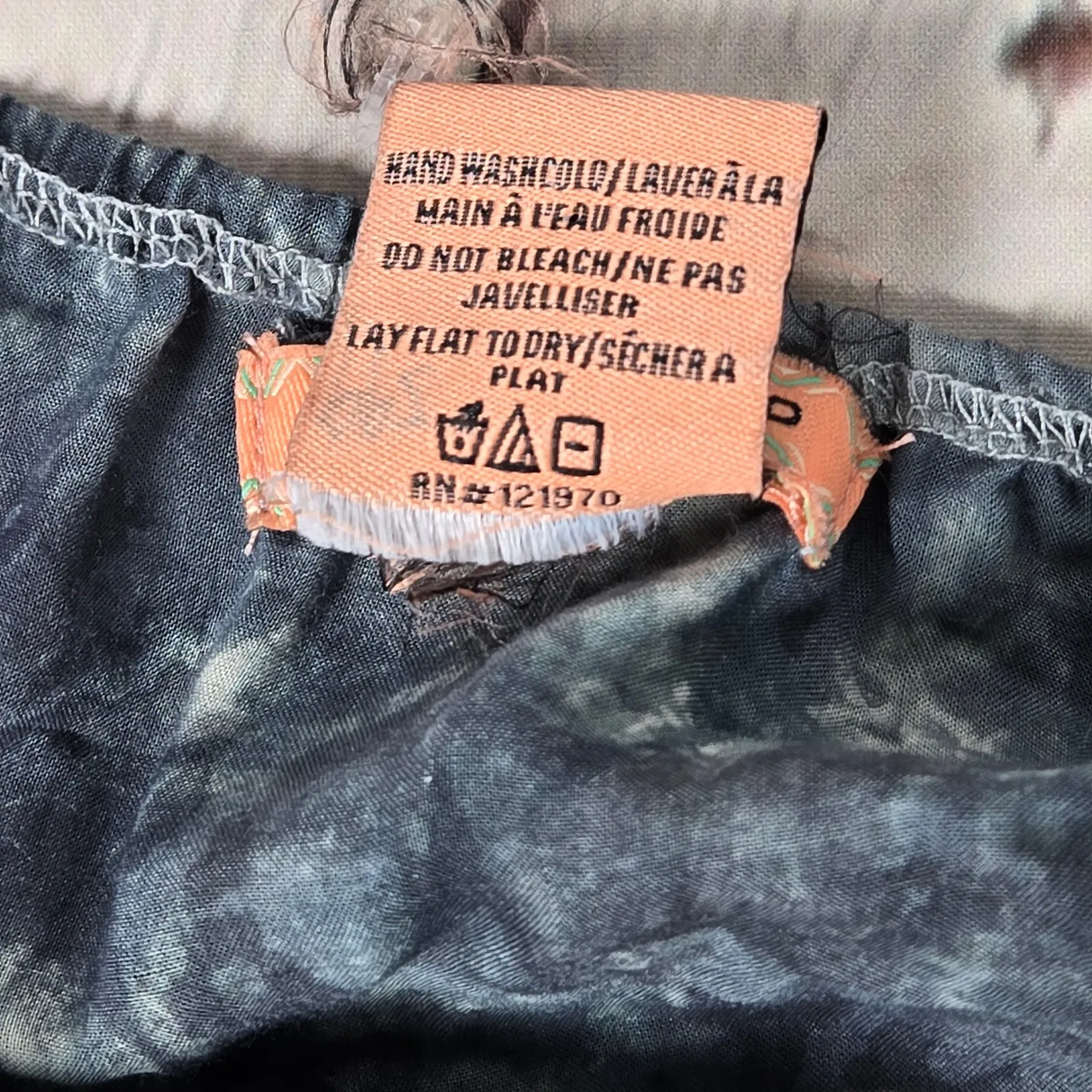 Flying‎ Tomato Maxi Halter Dress Tie Dye Boho Tribal Neon Embroidered Tassel Sm - Image 6