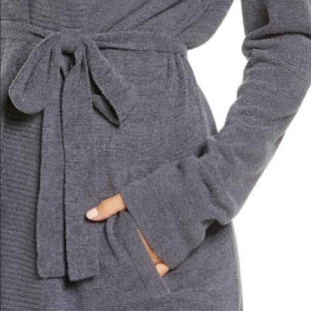 đź’•BAREFOOT DREAMSđź’• CozyChic Drape Rib Cardigan Ultra Lite Pacific Blue XL - Image 7