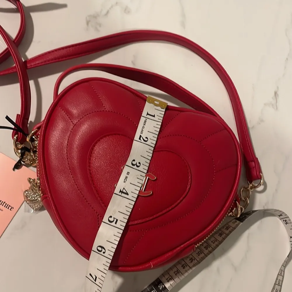 Juicy Couture bag Cool Red Heart Shaped Only You Crossbody New size small - Image 10