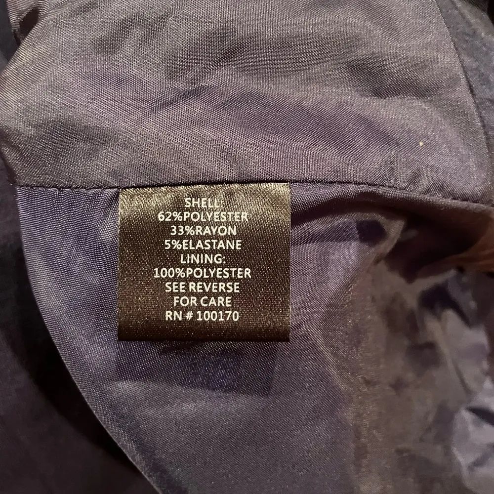 Darjoni Women’s blazer NWT Size L blue black trim Size L - Image 5