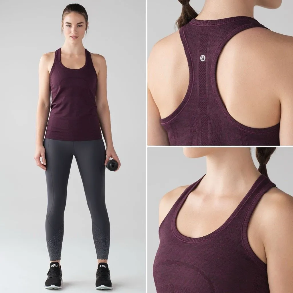 Lululemon  Swiftly Tech Racerback Tank in Marvel/Black Size 6 - Image 5