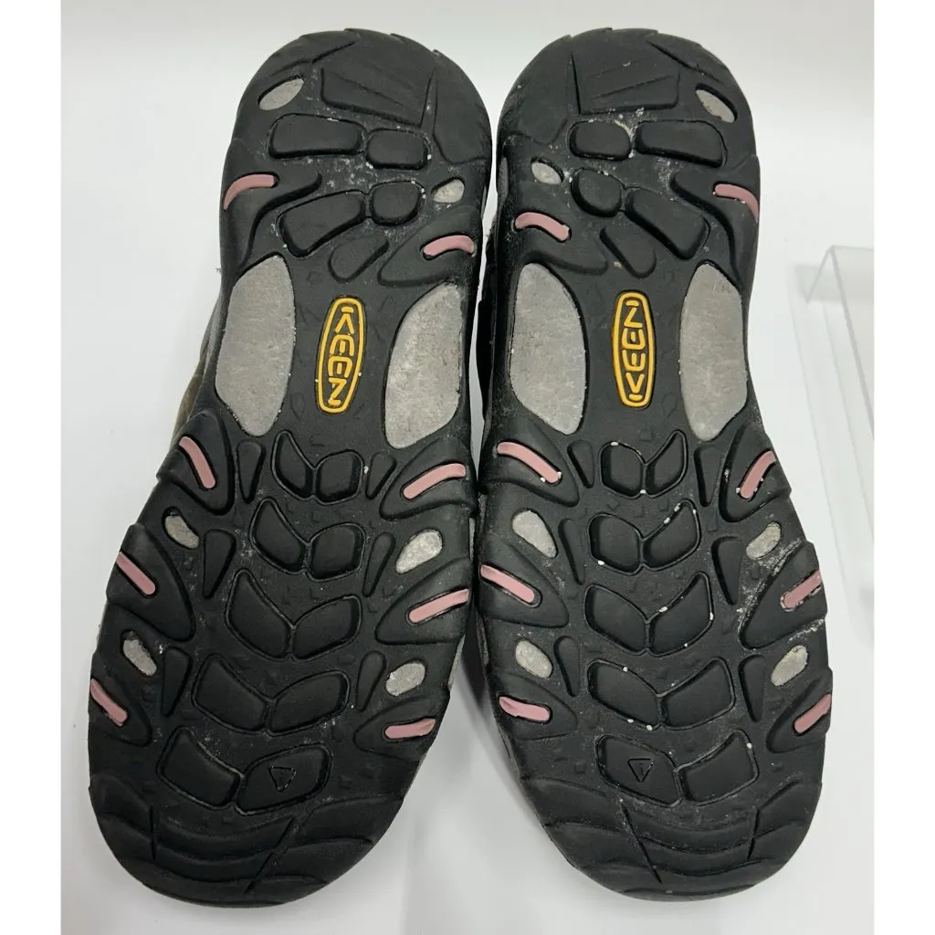 Keen Steen Vent Hiking Shoes Womens Size 10 Gray Leather Outdoor - Image 9