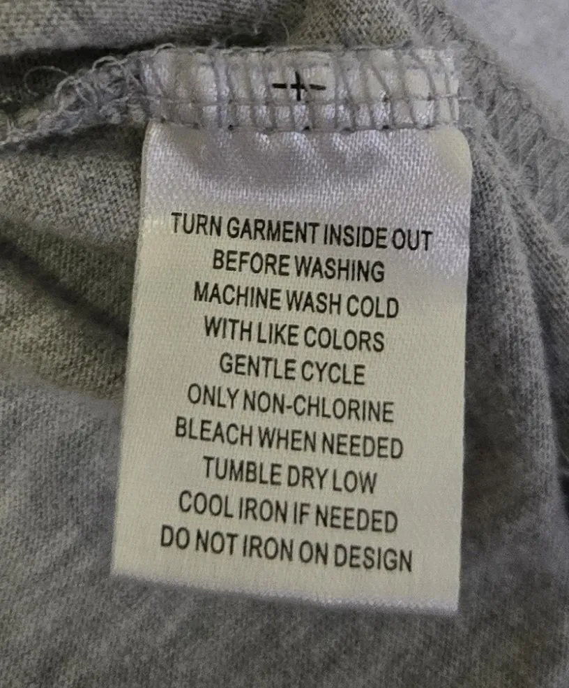 Looney Tunes Adult T-shirt L Gray Short Sleeve Taz Bugs - Image 8