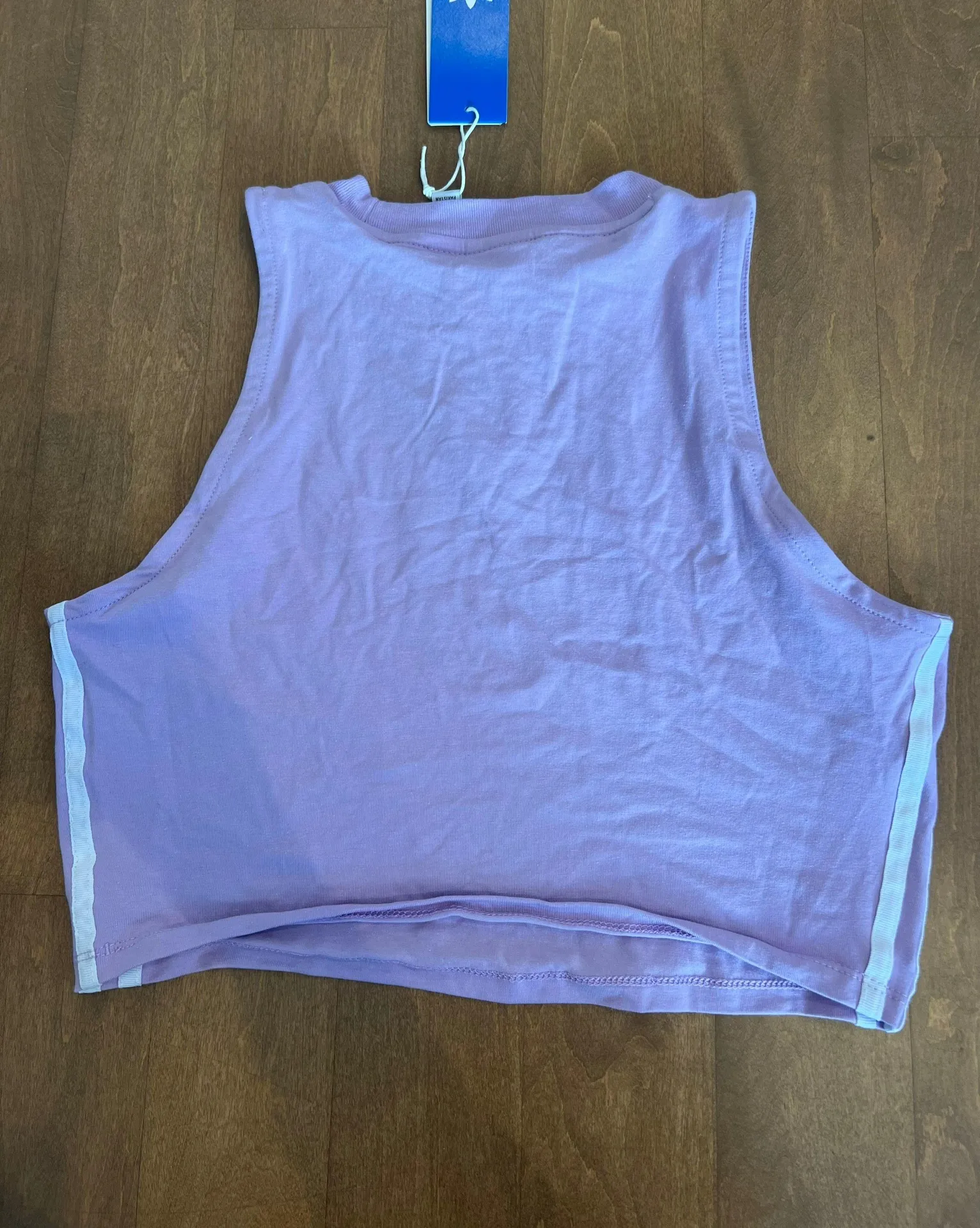Adidas Lilac Tank Top And Short Set - Image 6