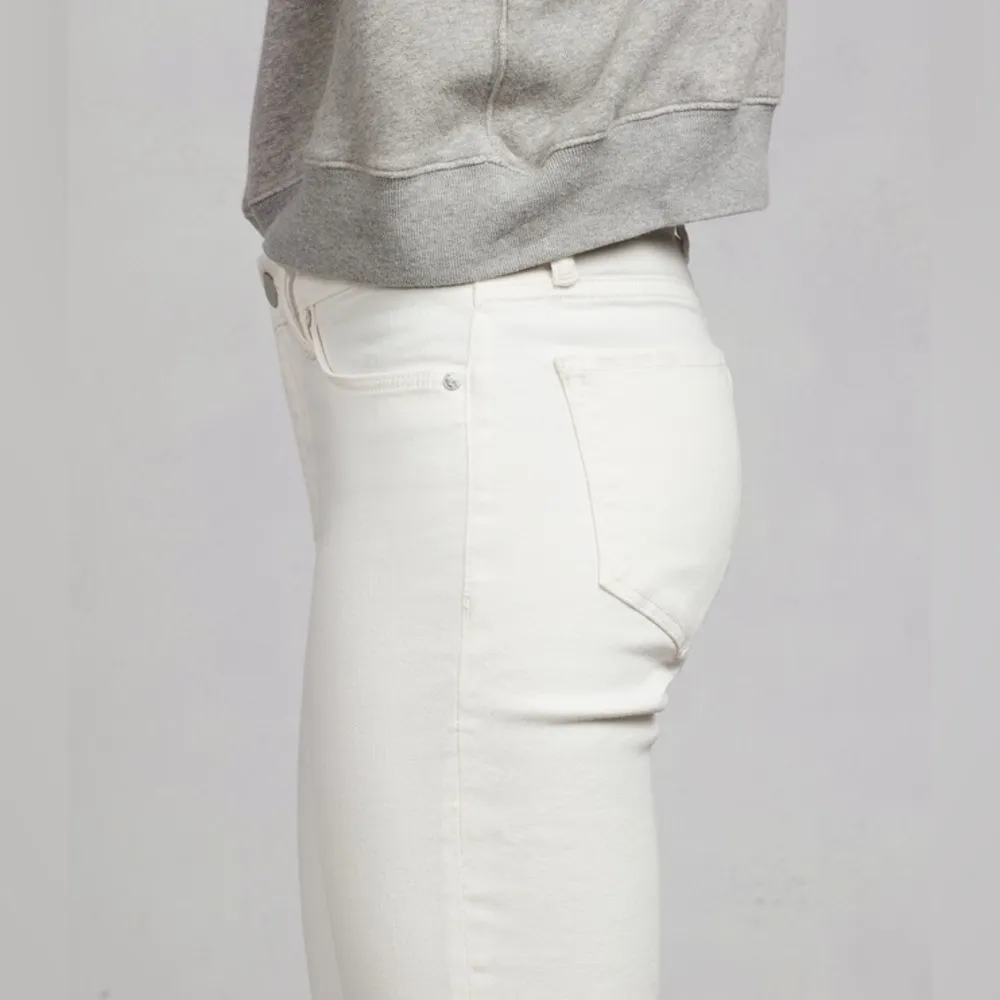 ALL SAINTS GRACE ANKLE FRAY SKINNY JEANS White SZ 27 NWT - Image 6