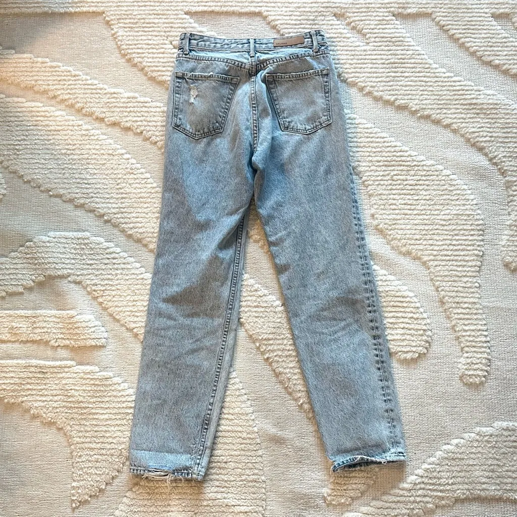 GRLFRND Devon Distressed Light Wash Jeans - Image 9