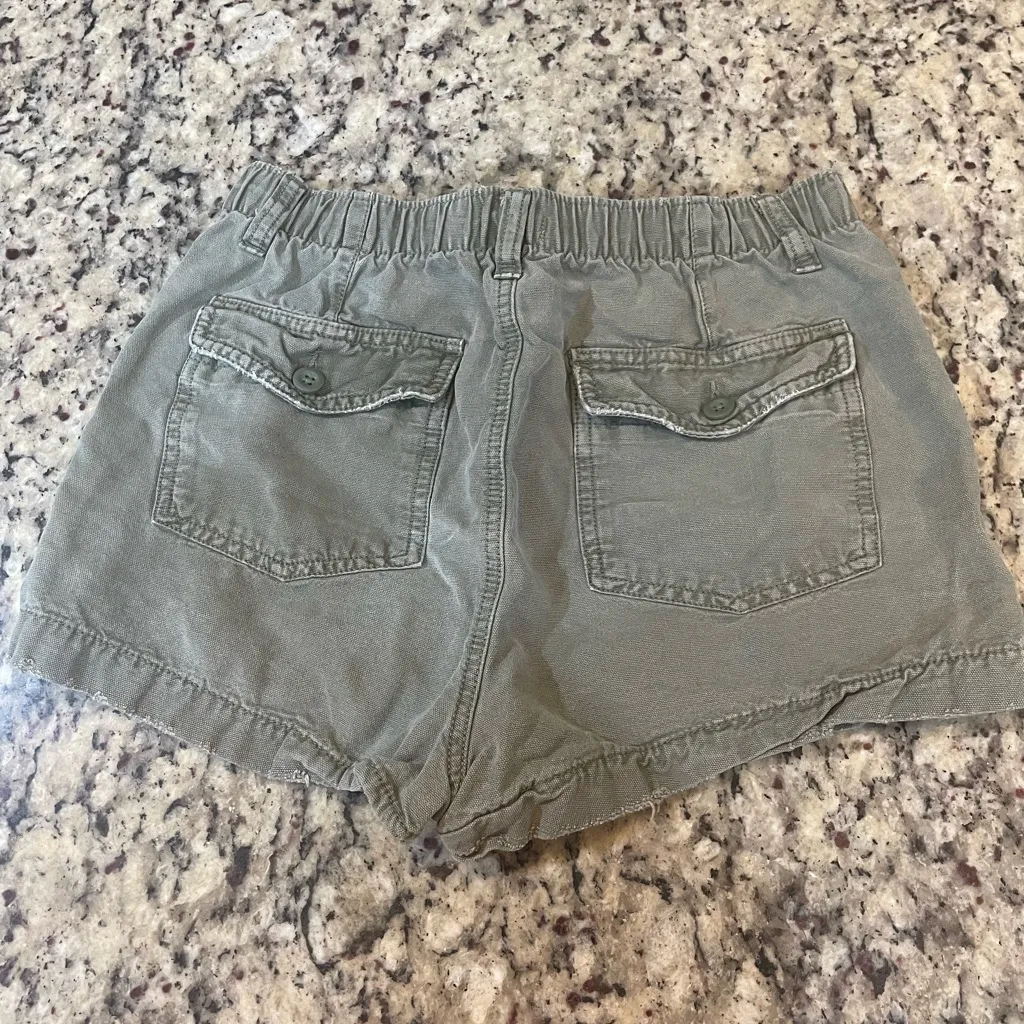 Aerie Olive Shorts - Image 4