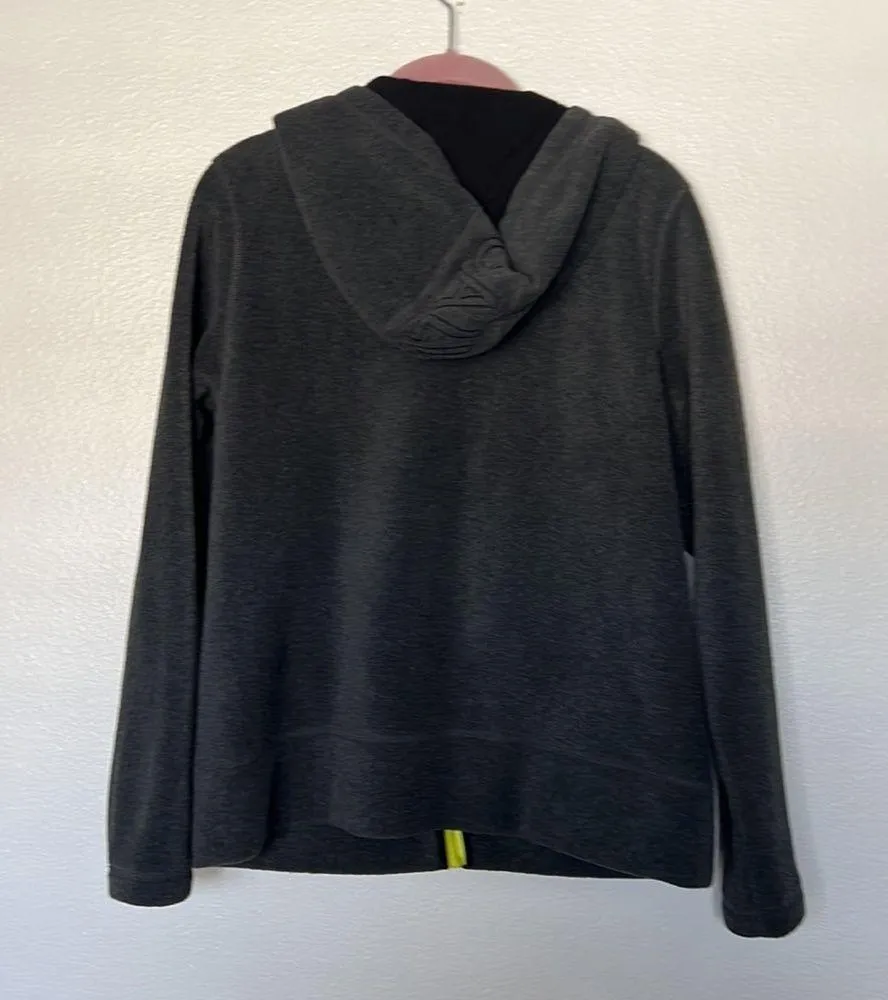 EUC Calvin Klein Performance Grey Fleece Zippered Hoodie sz S - Image 5