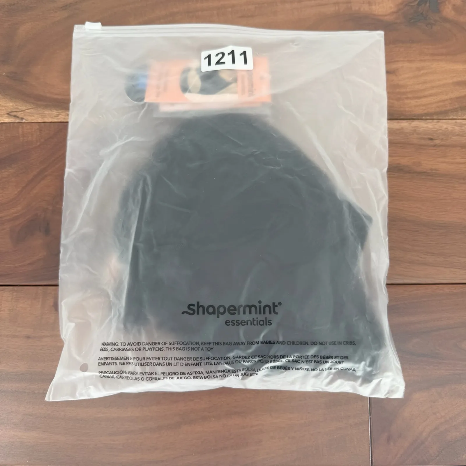 Shapermint Essentials Black Wireless Shaper Bra XL Daily Comfort Front Closure - Image 5