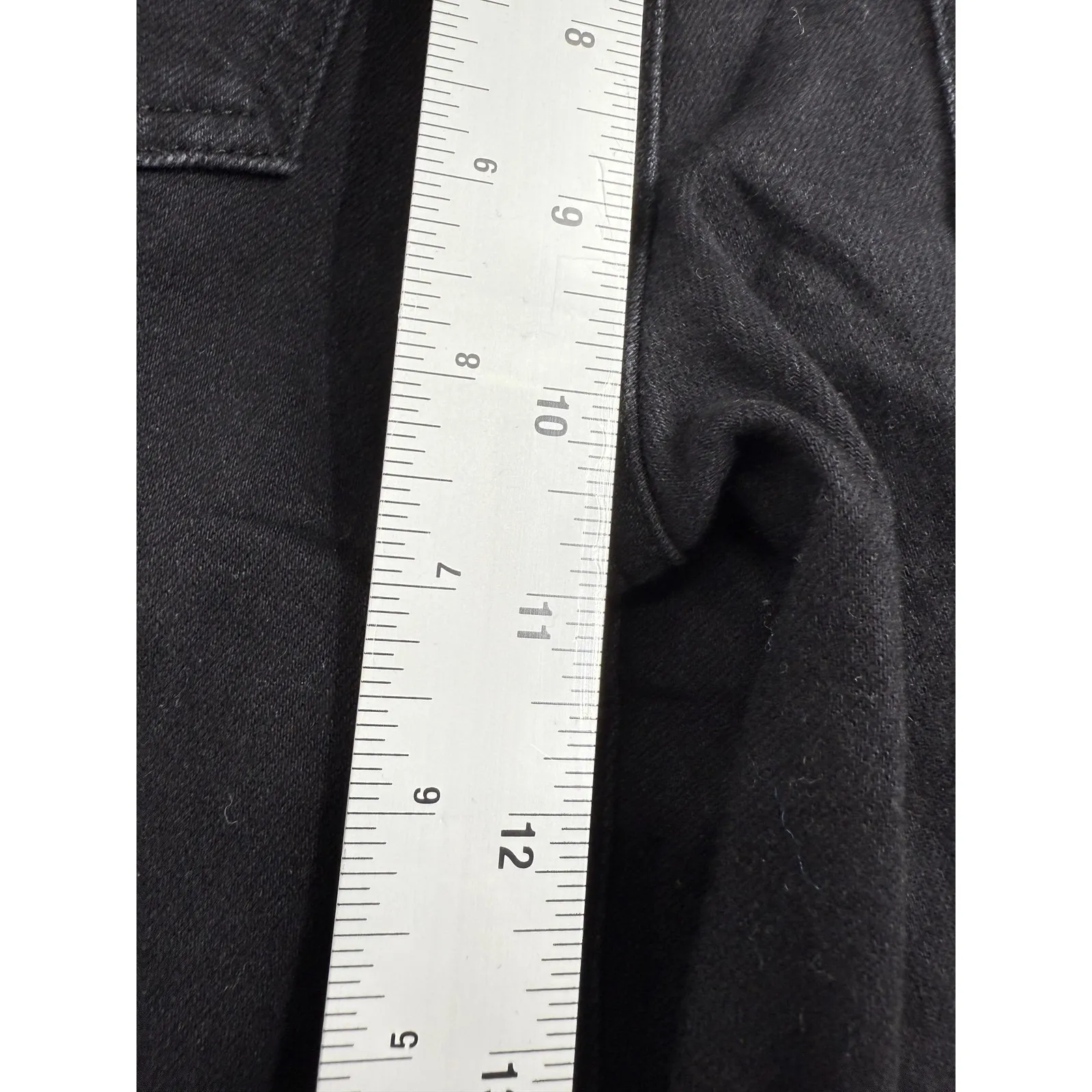 Reformation Jeans Womens 25 Black Skinny Stretch Denim Tencel Blend RN143248 - Image 11