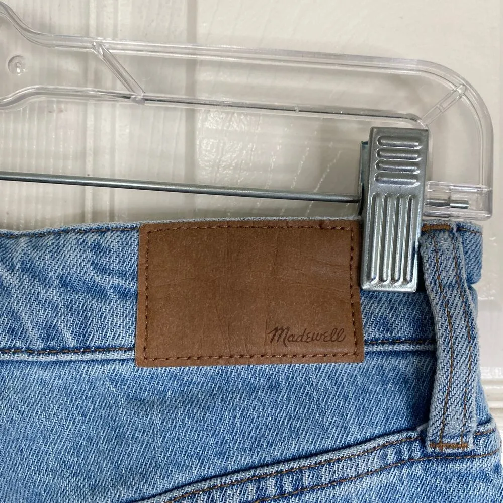 MADEWELL The Curvy Perfect Vintage Jean Bradwell Wash Distressed Size 24 - Image 9