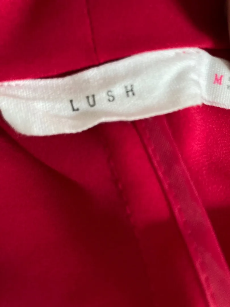 Lush Fuchsia Drapey Open Blazer - Image 6