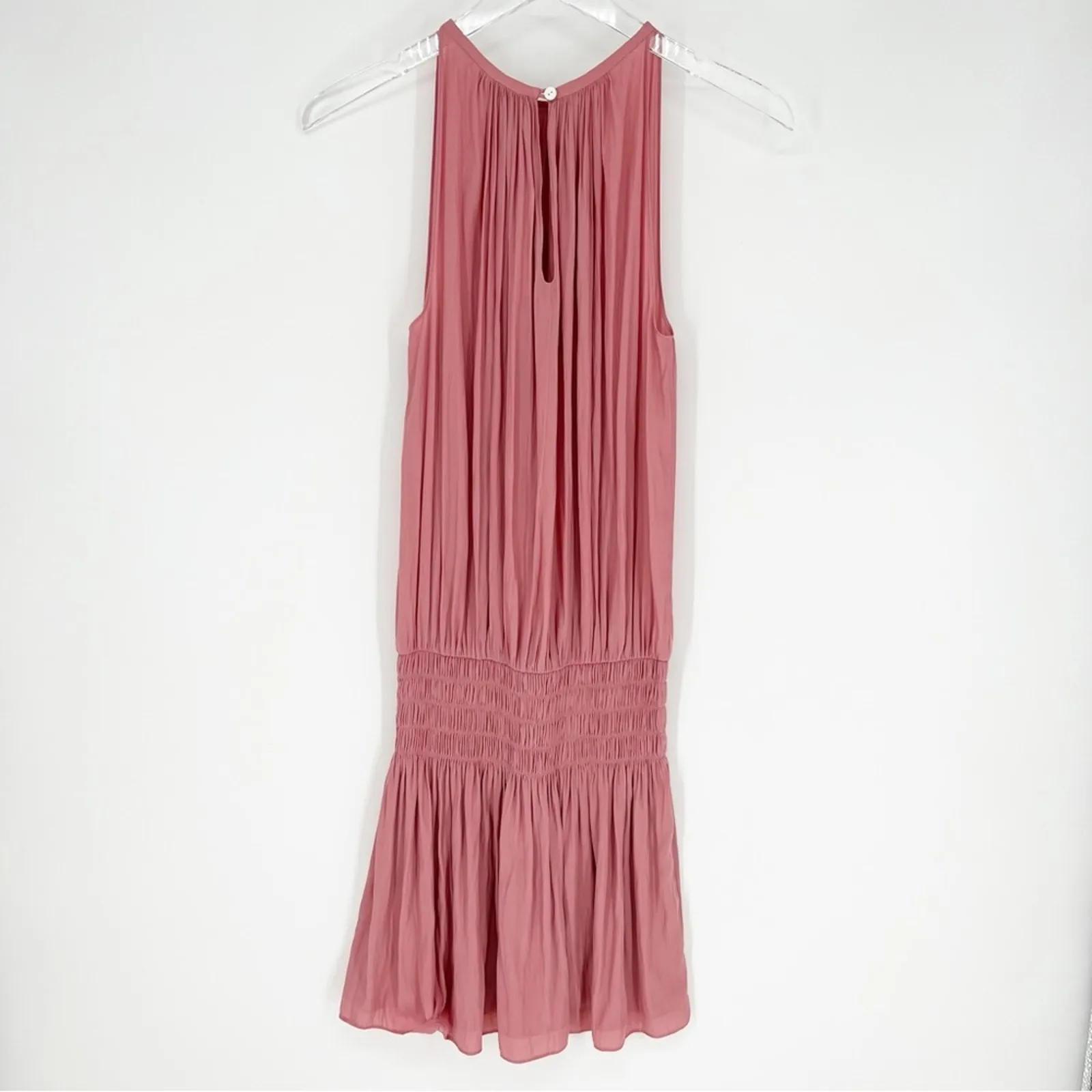 NWT Ramy‎ Brook Paris Sleeveless Mini Dress S Pink - Image 3