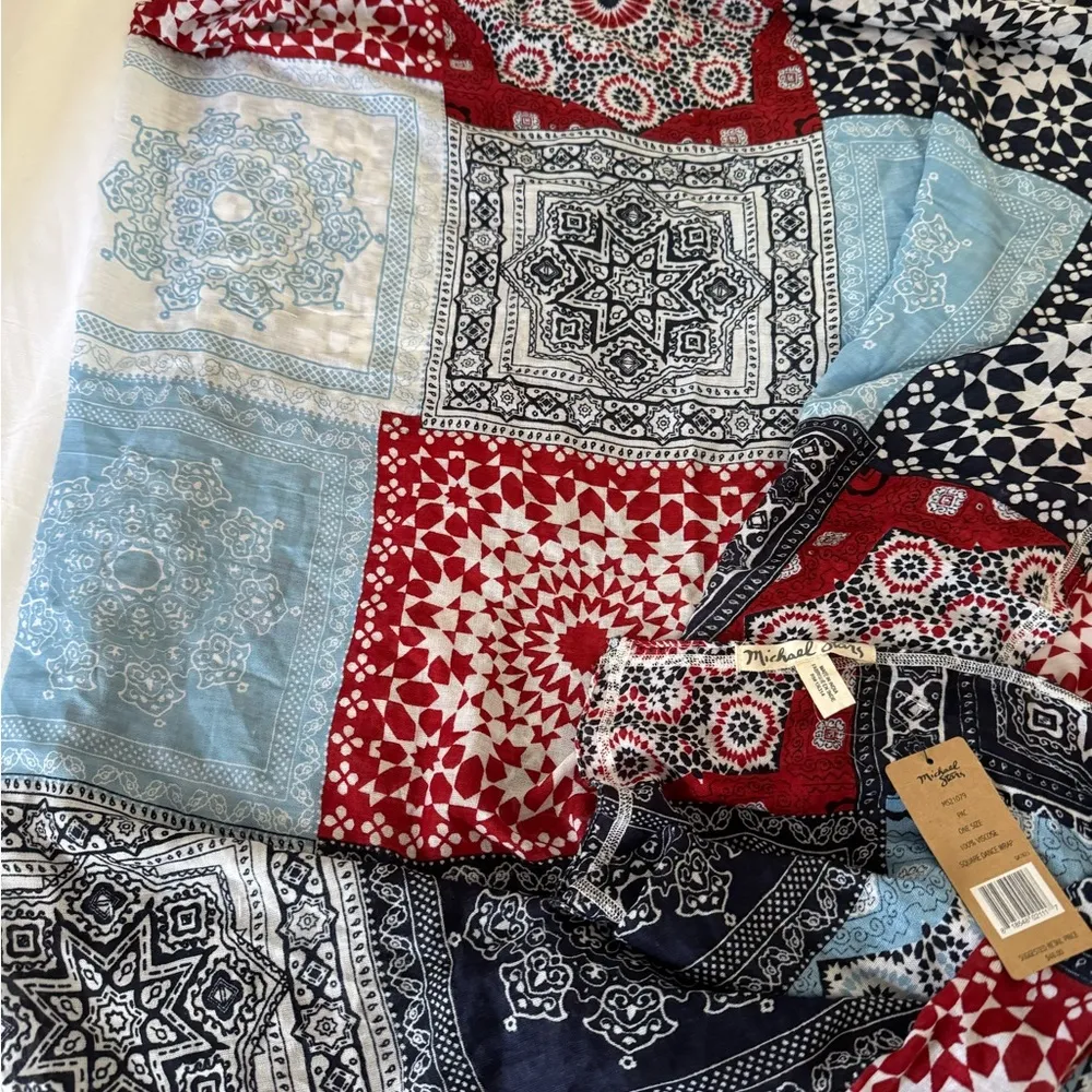 Michael Stars Swim Wrap Skirt CoverUp NWT 4th of July - Image 5