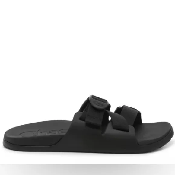 Chacos Chillos Slide Sandal Black‎ Adjustable Sandals Women’s Water Shoes Size 7 - Image 4