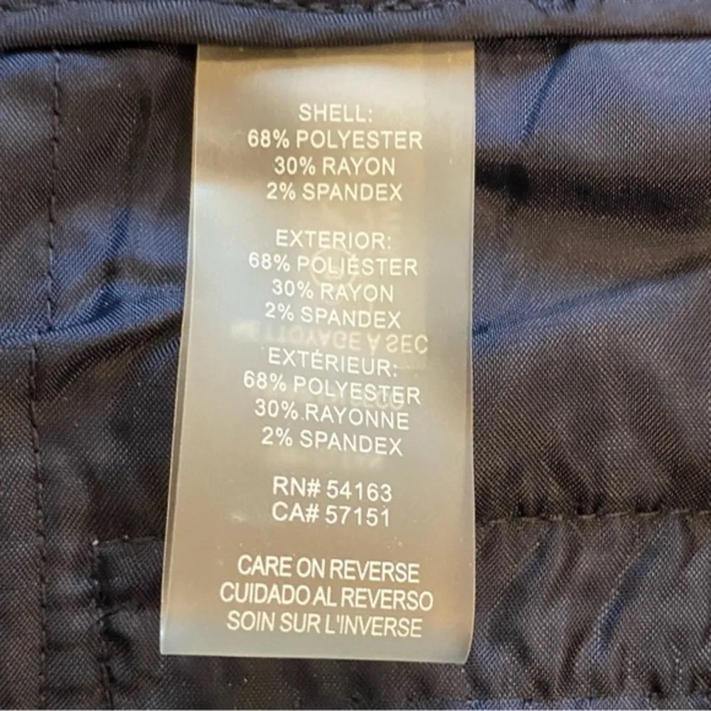 Karl Lagerfeld Navy Trousers Polka Dot Pattern - Image 14