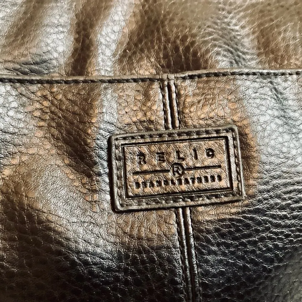 Relic Faux Leather Crossbody Bag - Image 7