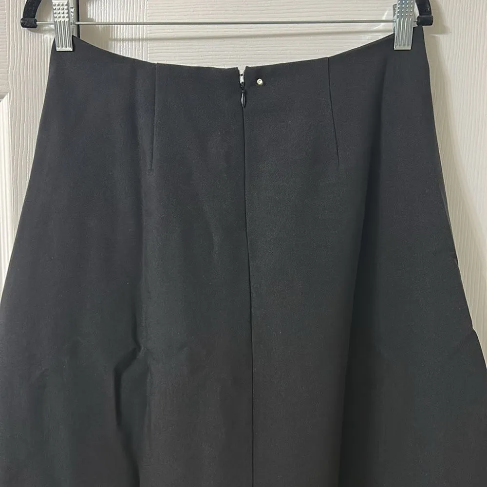 Adrienne Landau Black High-lo Skirt(Size 10) - Image 9