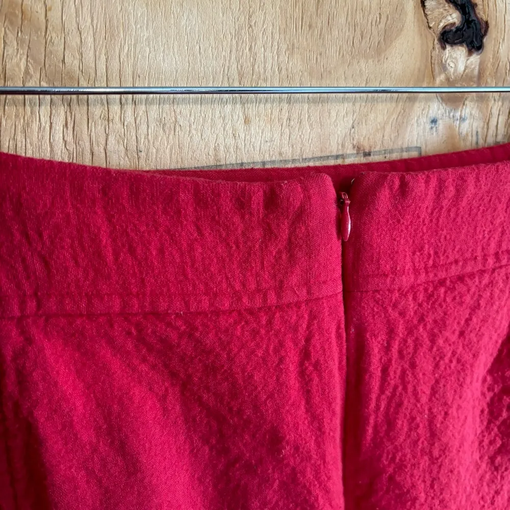 Brooks Brothers Wool Blend Red Pencil Skirt Plus Size 16 - Image 5