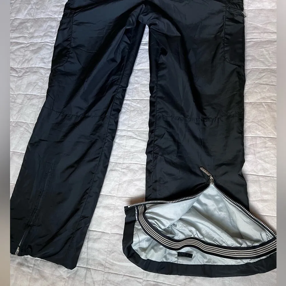 Vintage Fera Signatures Black Fair Isle Snowflake Embroidery Snow Jumpsuit - Image 7