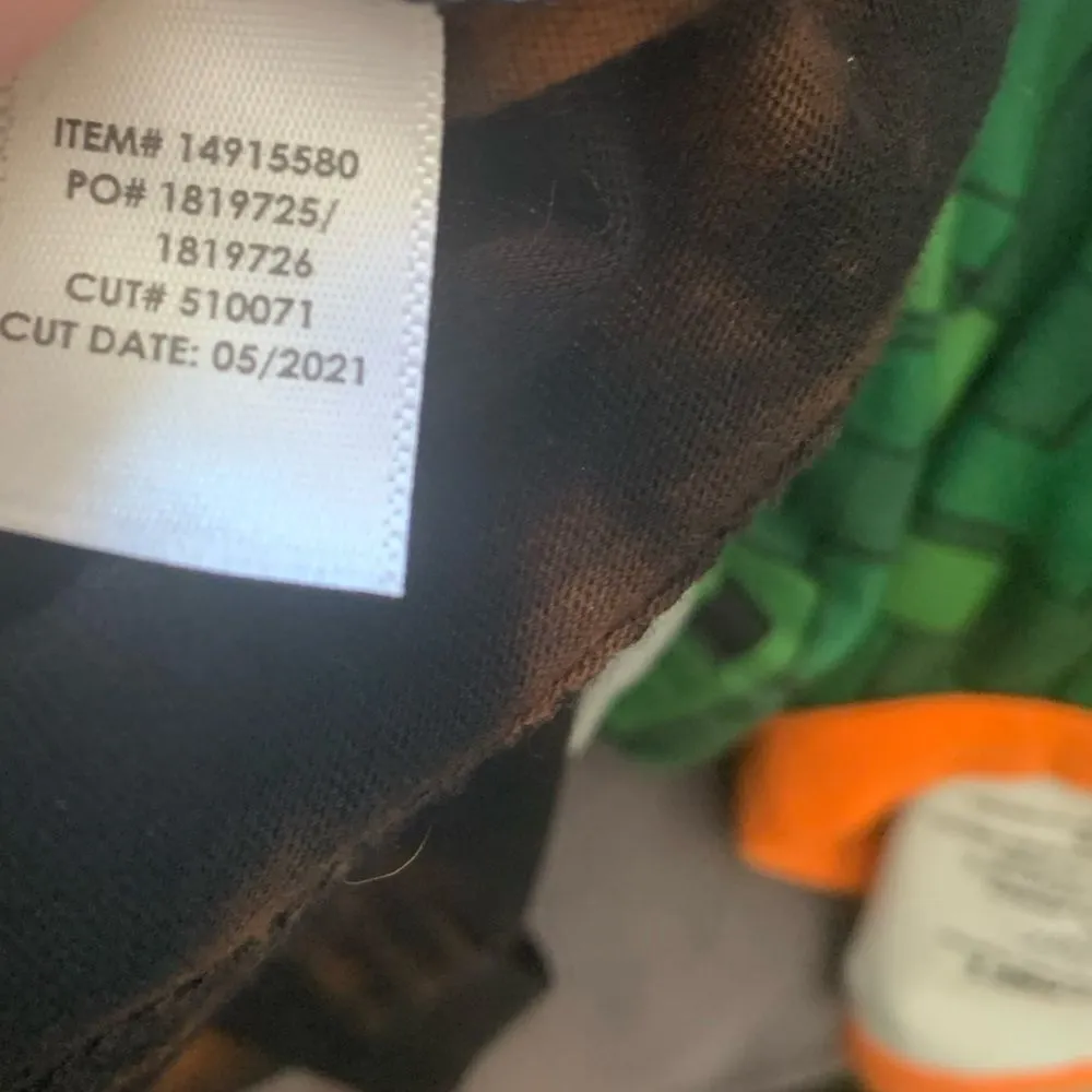 Wutang Brown Tie Dye T shirt size 0‎ Yellow - Image 4