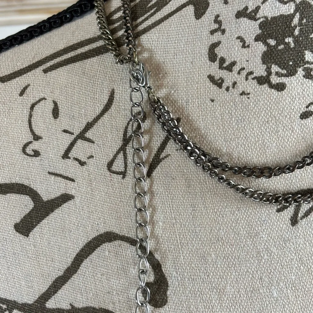 Silver Statement Coin Necklace - Image 3