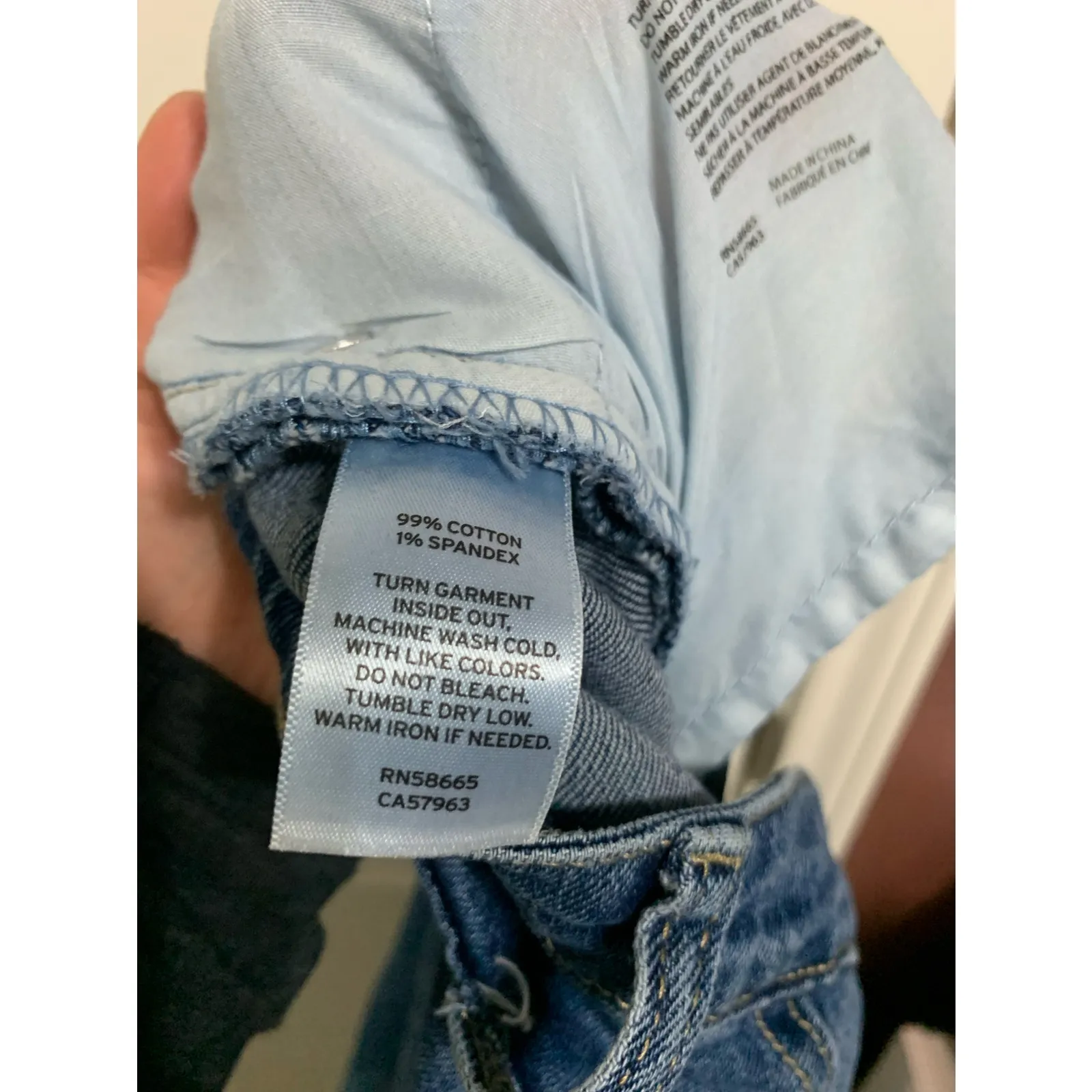 Bp. women's blue denim moms Jeans size 20‎ NEW - Image 5