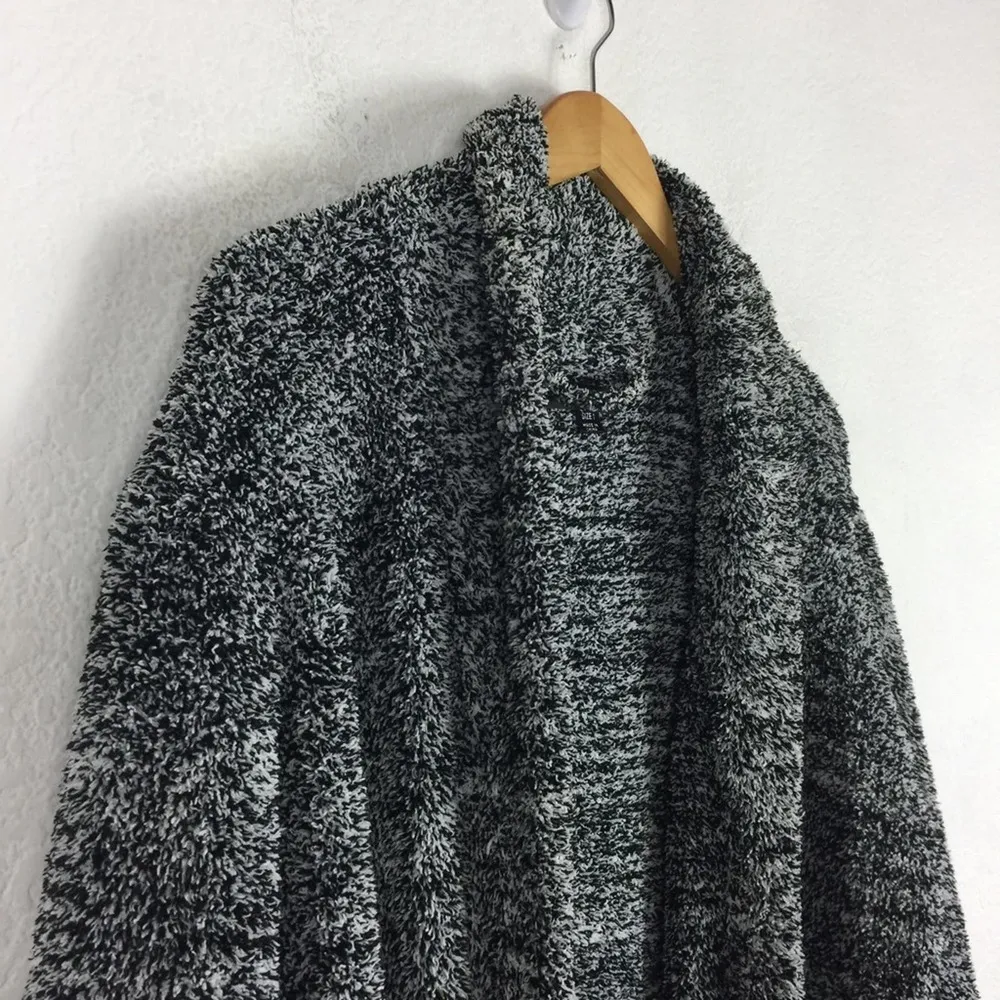 Barefoot Dreams CozyChic Heathered Grey Cozy Soft Robe Size Small Loungewear - Image 7