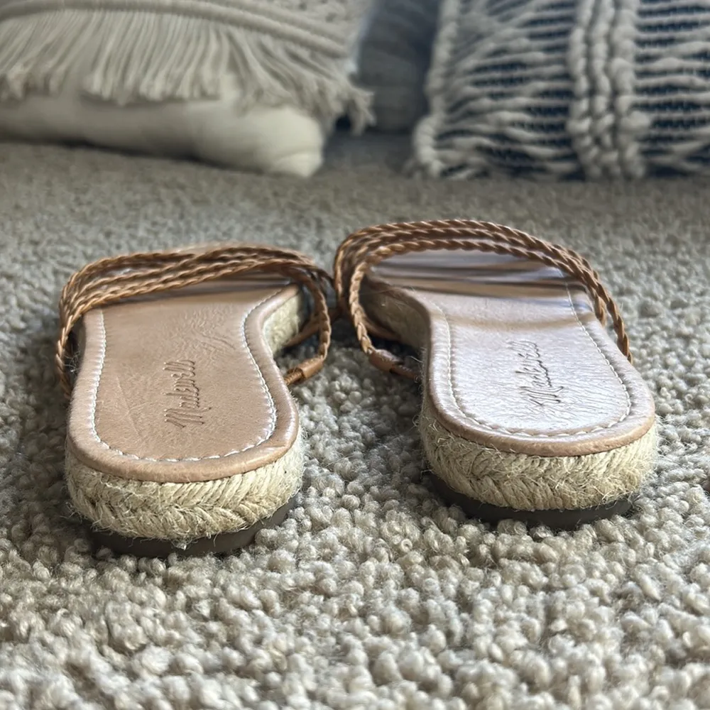 Madewell • strappy braided espadrille sandals - Image 98