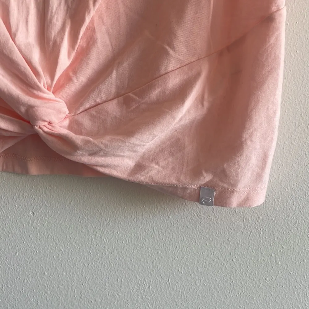 Fabletics Pink Front-Twist Tee - Image 3