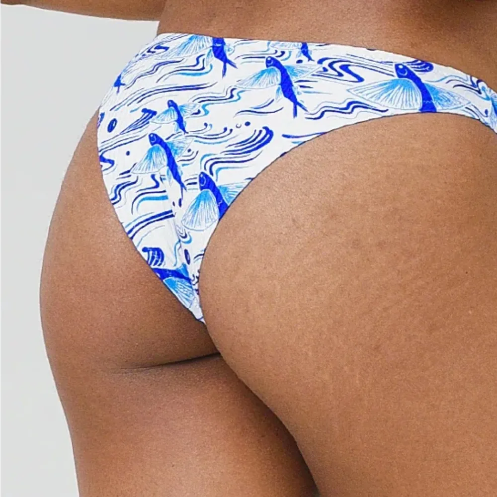 FISCH Flamands Bikini Bottom NWT Size Medium in Blur Flying Fish - Image 2