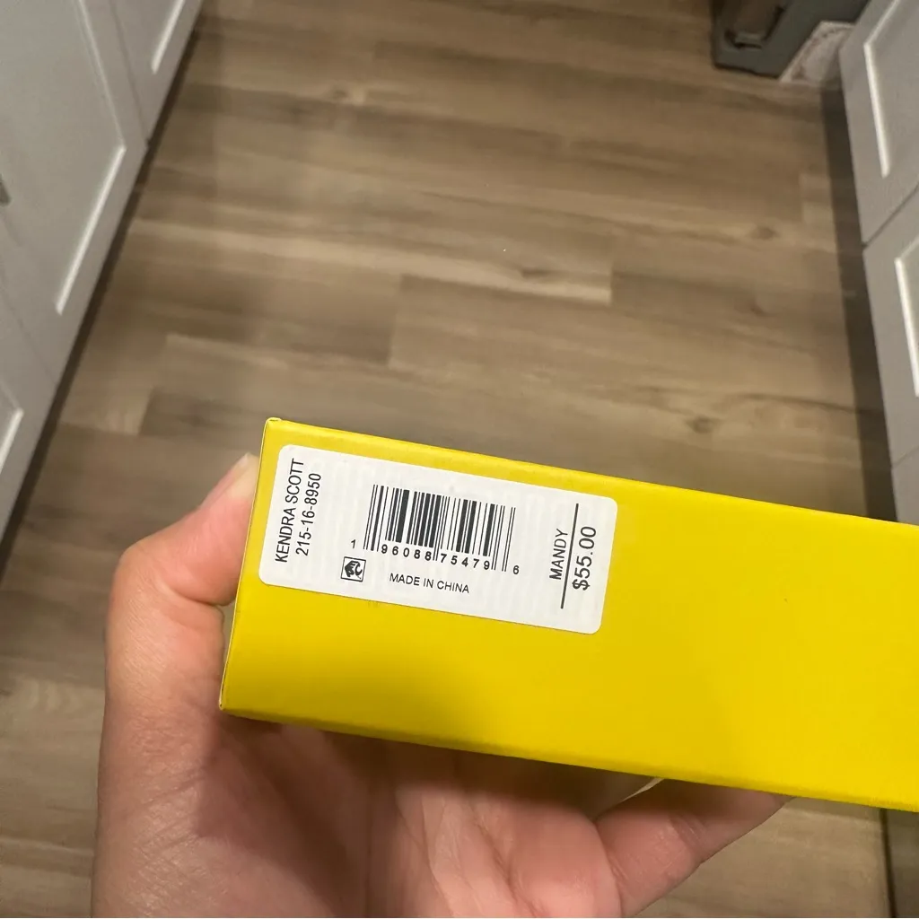 Kendra Scott Mandy Strand Necklace Gift Set 2 pc Gold/Green - Image 4