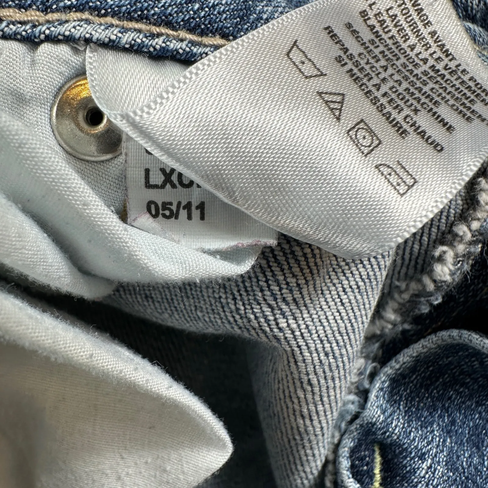 Aeropostale Bayla Jeans Womens 9/10 Short Skinny Medium Wash Mid Rise Vintage - Image 8