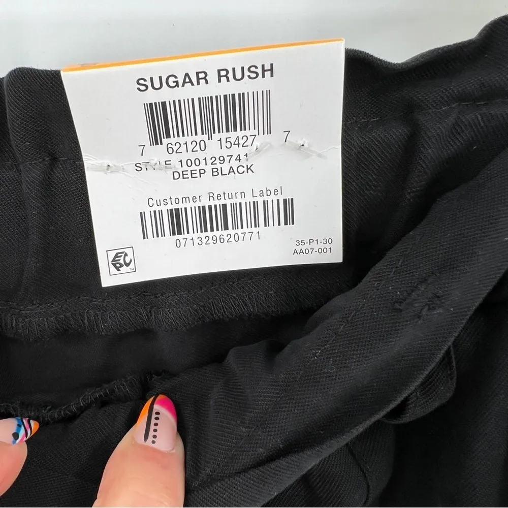 Inc International Concepts Black Joggers Size Small NWT - Image 6