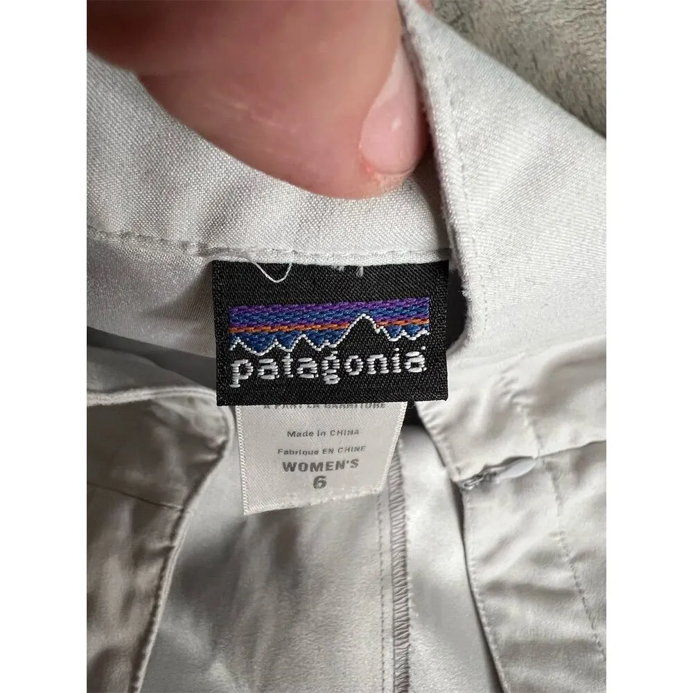 Patagonia Women's Beige Short Pencil Skirt Standard Size 6 Casual - Image 2