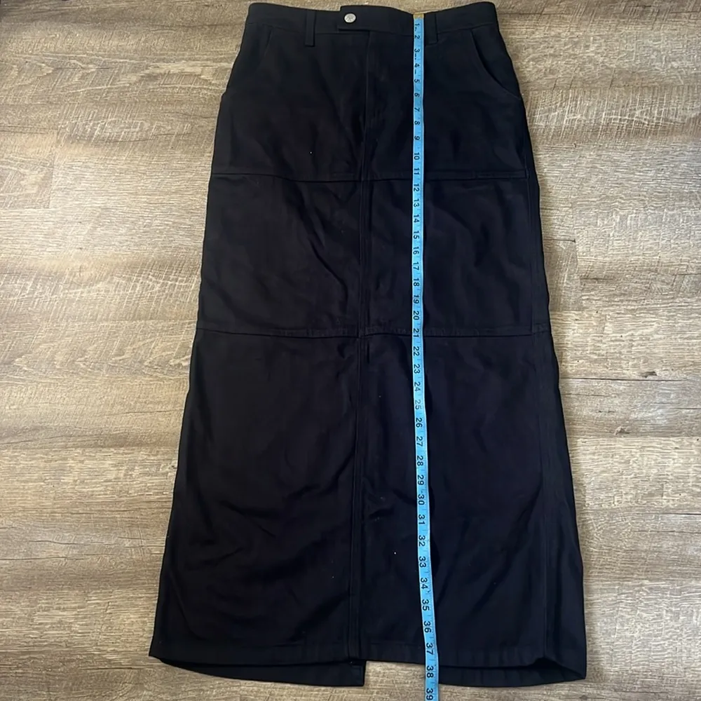 NA-KD Black Maxi Slit Skirt Size 36 / Small - Image 2