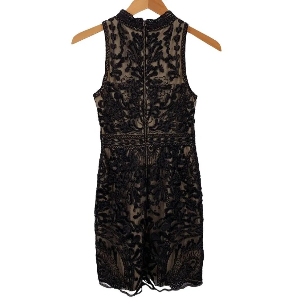 Parker Black Lace CADDIE Sleeveless Sheath Dress Size XS Evening Party Cocktail - Image 8