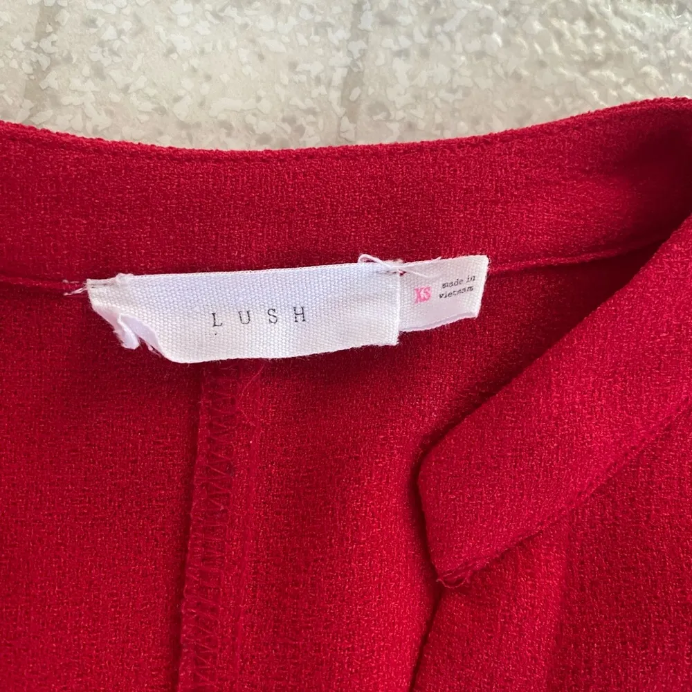 XS lush red/pink dress - Image 3